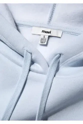 Hooded Sweatshirt with Logo Print 1600361-70717 - 6