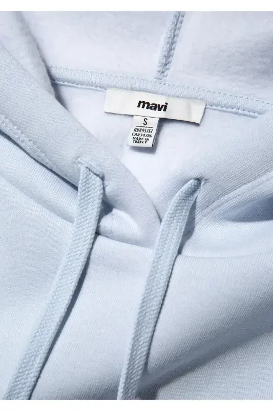 Hooded Sweatshirt with Logo Print 1600361-70717 - 6