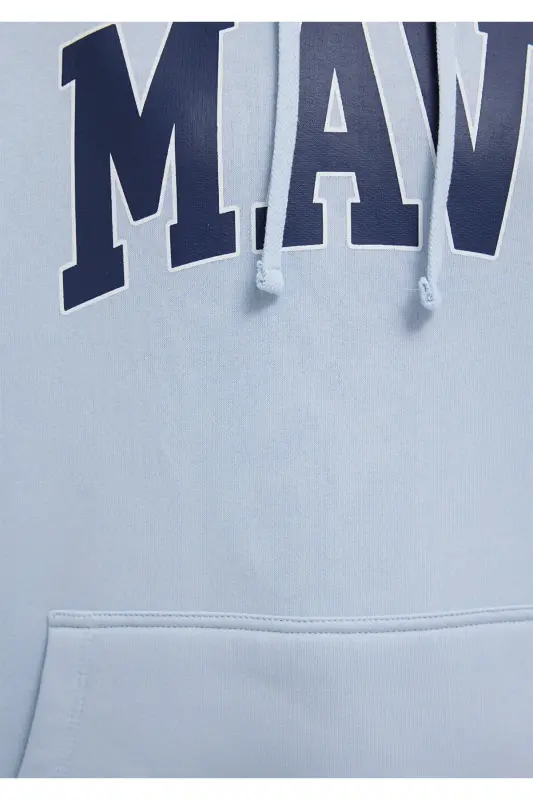 Hooded Sweatshirt with Logo Print 1600361-70717 - 7