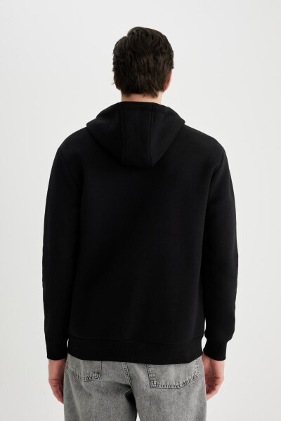 Hooded Zipper Basic Sweatshirt C4806ax23wn - 15