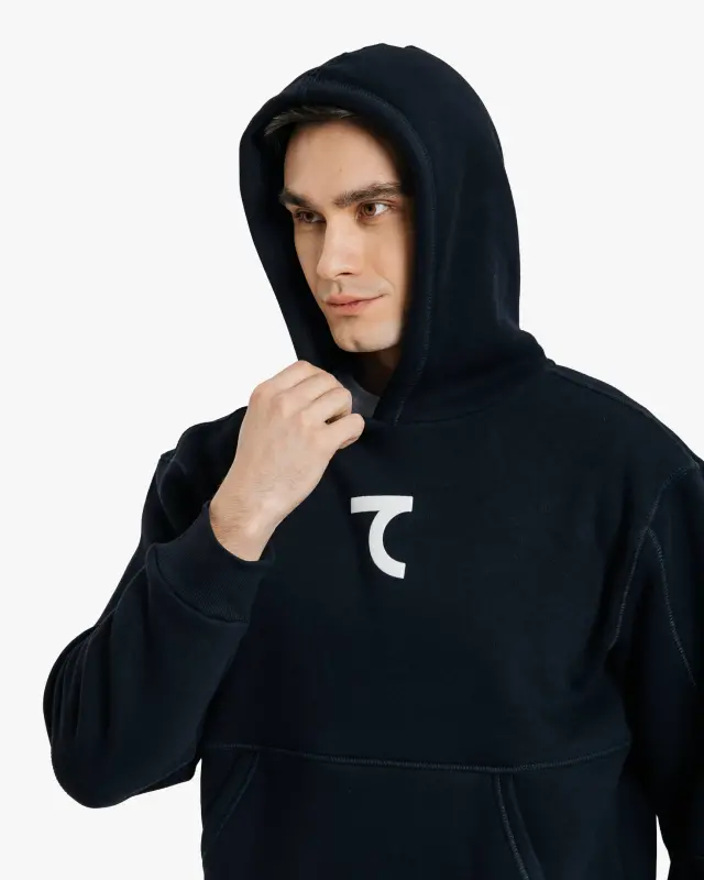 Hoodie - DARK BLUE - 6