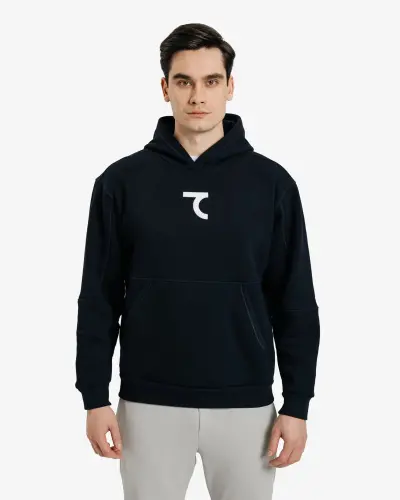 Hoodie - DARK BLUE - 7SABER (1)