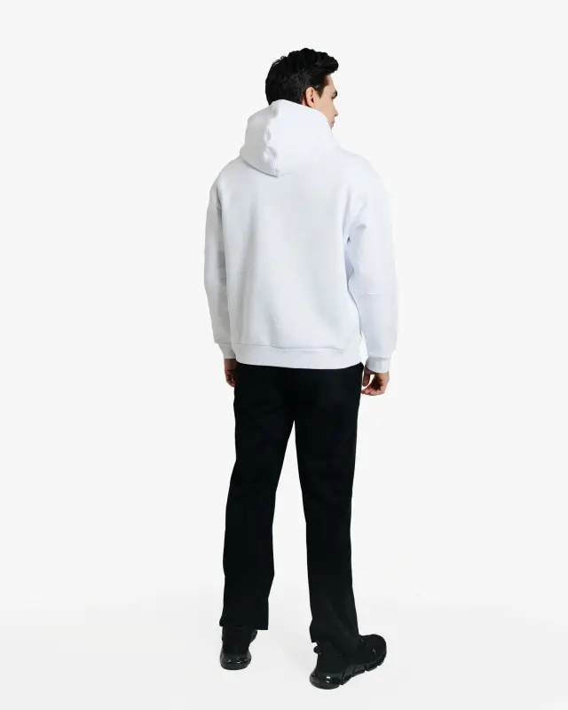 Hoodie - White - 4