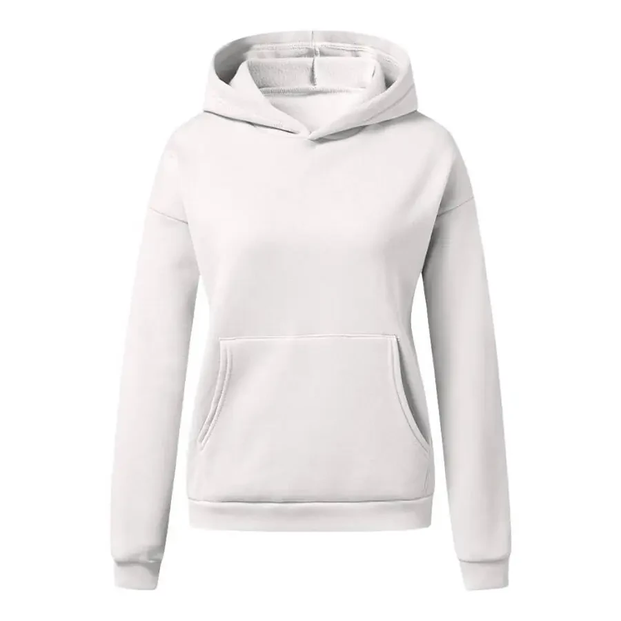 Hoodies Woman Clearance, Daily Hooded Sweatshirt Long Sleeve Casual Pocket Pullover Shirt Blouse - 3