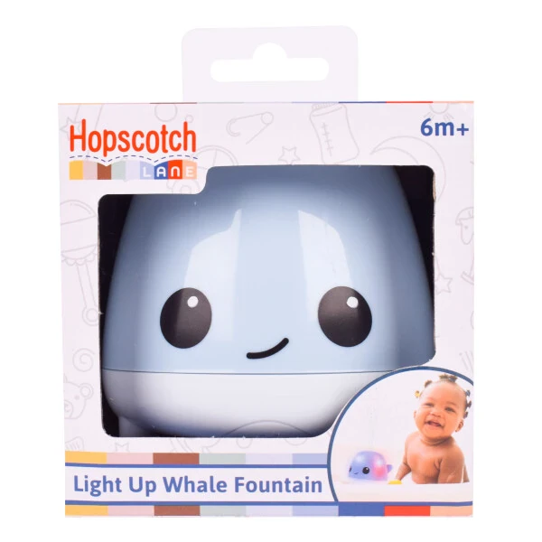 Hopscotch Lane Whale Light up Fountain Bath Toy | Baby and Toddler 6 Months and Older, Unisex - 12