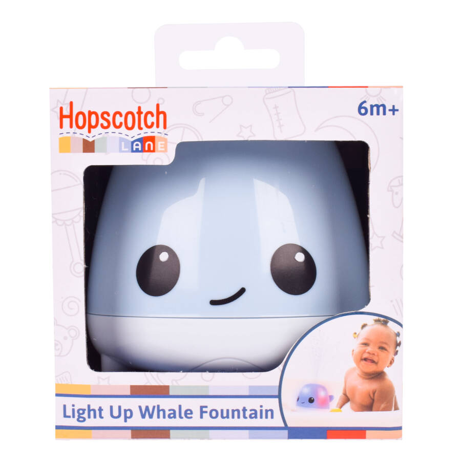 Hopscotch Lane Whale Light up Fountain Bath Toy | Baby and Toddler 6 Months and Older, Unisex - 12