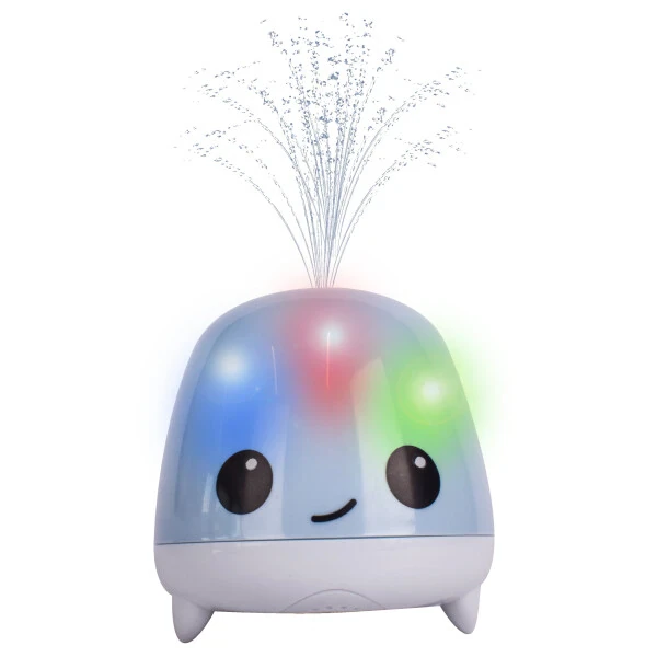 Hopscotch Lane Whale Light Up Fountain Bath Toy | Baby and Toddler 6 Months and Older, Unisex - HOPSCOTCH LANE