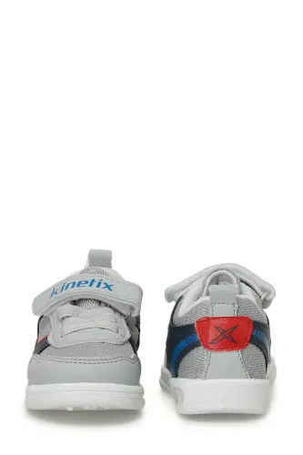HORNET J TX 4FX Gray Boys Sneaker-Gray - 6
