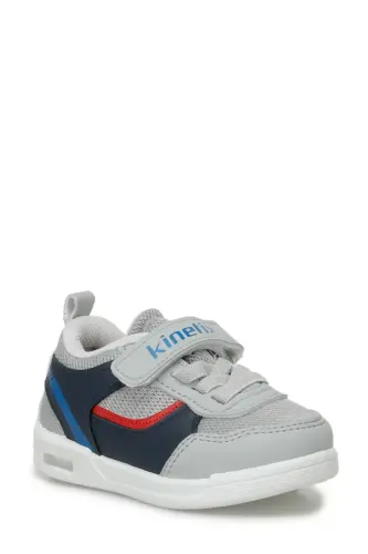 HORNET J TX 4FX Açık Gri Erkek Çocuk Sneaker - Gri-101488125 - 3