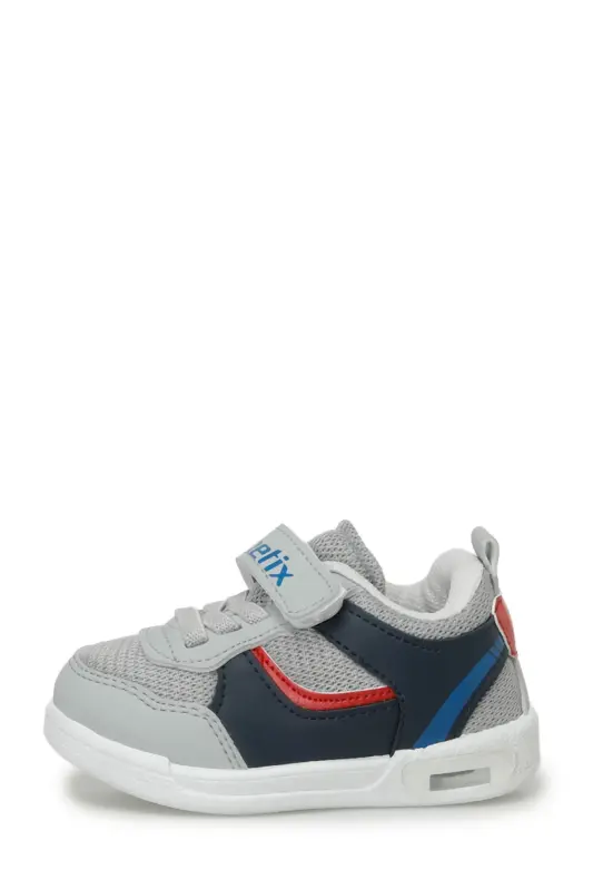 HORNET J TX 4FX Açık Gri Erkek Çocuk Sneaker - Gri-101488125 - 4