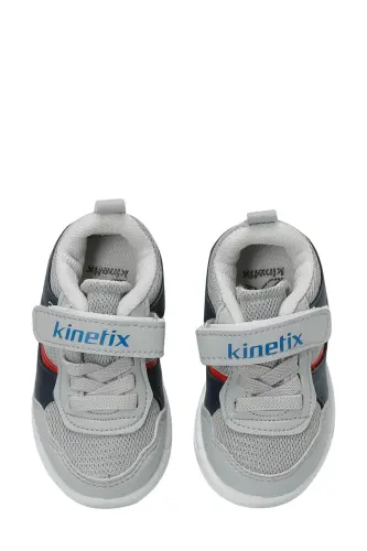 HORNET J TX 4FX Açık Gri Erkek Çocuk Sneaker - Gri-101488125 - 5