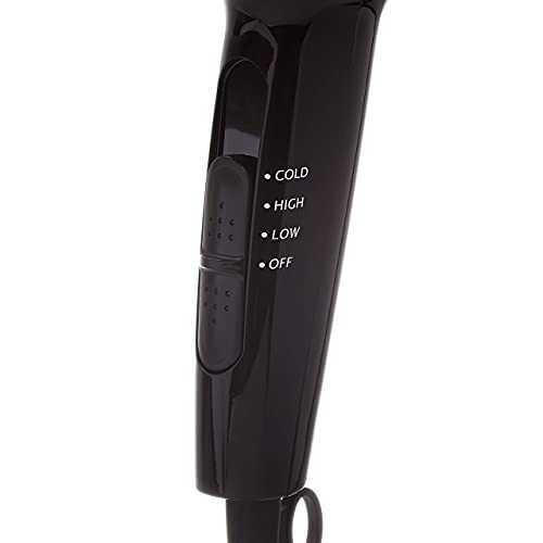 Hot Beauty 1875 Ceramic Styler Hair Styling Blow Dryer 2 AttacModazoneents Included Lightweight and Fast Dry Multi Heat Speed Setting Perfect Size for Home or Travel - 5