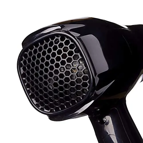 Hot Beauty 1875 Ceramic Hair Dryer, Powerful Fast Drying, Multi-Setting with Comb AttacModazoneent, Additional Detangler Included, Slide Bar Switch, Compact for Home & Travel (Black) - 4