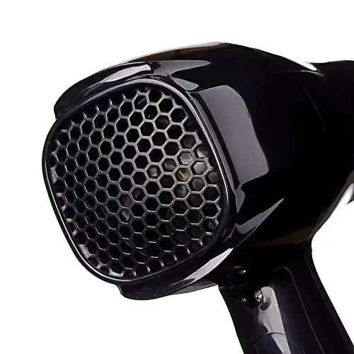 Hot Beauty 1875 Ceramic Hair Dryer, Powerful Fast Drying, Multi-Setting with Comb AttacModazoneent, Additional Detangler Included, Slide Bar Switch, Compact for Home & Travel (Black) - 4