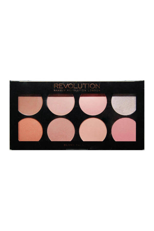 Hot Spice Ultra Pink Tones 8-Color Blush Palette - 8