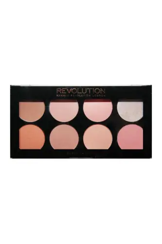 Hot Spice Ultra Pink Tones 8-Color Blush Palette - 1