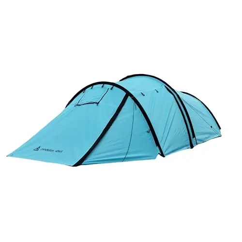 Hot Tent with Stove Jack – 4 Season Waterproof & Windproof Shelter for 1–4 People, Lightweight for Camping, Hiking, Hunting & Fishing - 1
