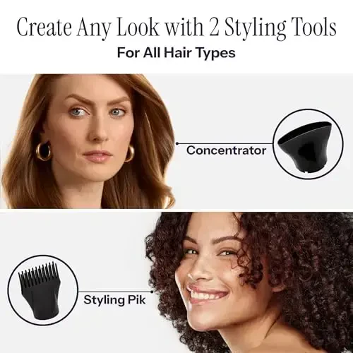 Hot Tools Pro Artist 2100 Ionic Turbo Hair Dryer | Fast Dry, Lightweight - 2