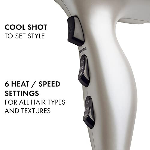 Hot Tools Pro Artist 2400 Turbo Seramik + Ionli Soch Quritgich | Tez Quritadigan, Yengil - 3