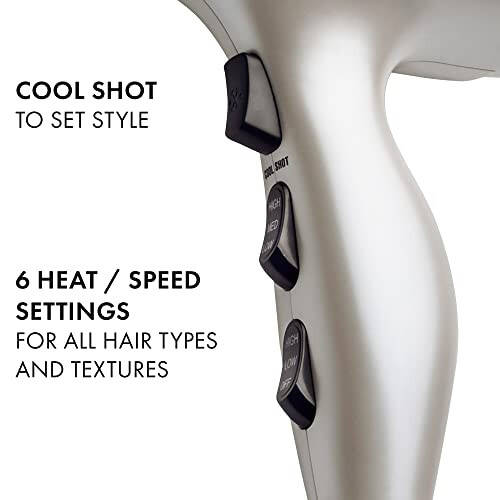 Hot Tools Pro Artist 2400 Turbo Seramik + Ionli Soch Quritgich | Tez Quritadigan, Yengil - 3