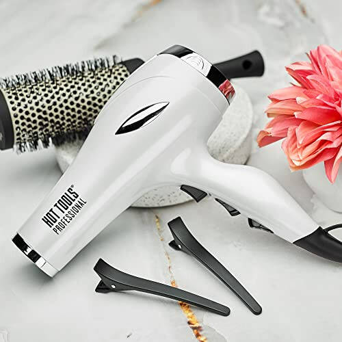 Hot Tools Pro Artist 2400 Turbo Seramik + Ionli Soch Quritgich | Tez Quritadigan, Yengil - 6