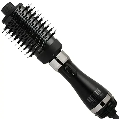 Hot Tools Pro Artist Black Gold Detachable One Step Volumizer and Hair Dryer | Pro Drying & Styling (Medium) 