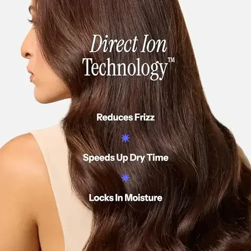 HOT TOOLS Professional Ceramic Rainbow Hair Dryer - Fast Drying Blow Dryer with Quiet Operation and Ion Technology for Long-Lasting and Shinier Hair - 1875 Watts - 5