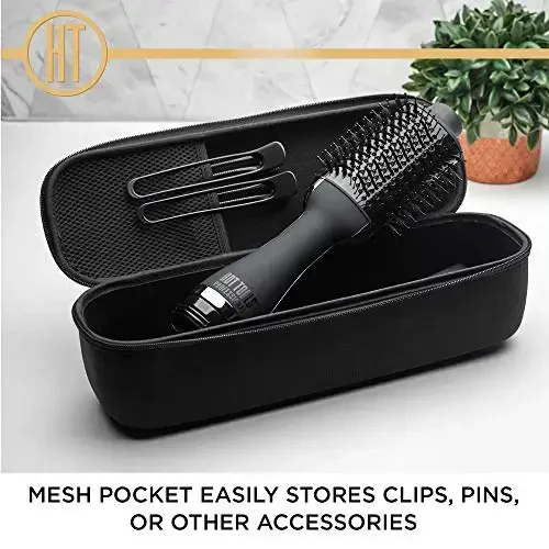Hot Tools One Step Volumizer Storage Case | Stores All Types of Volumizers (Black) - 7