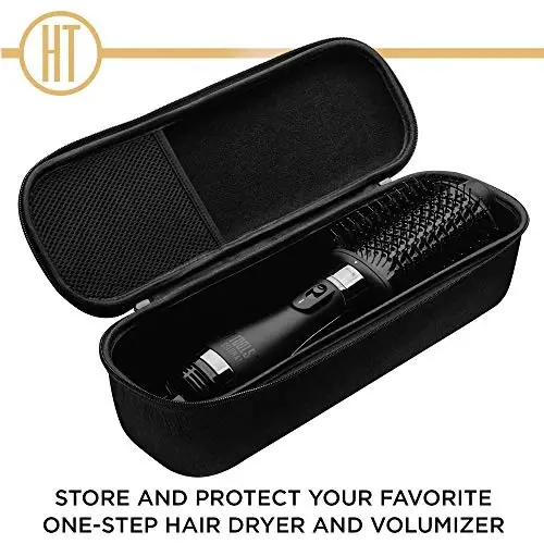 Hot Tools One Step Volumizer Storage Case | Stores All Types of Volumizers (Black) - 2
