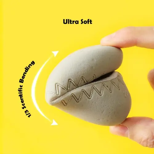 HOVELL Toddler 2 Pairs Anti-Skid Socks Shoes Baby Boys Girls Rubber Sole Indoor First Walking Slippers - 4