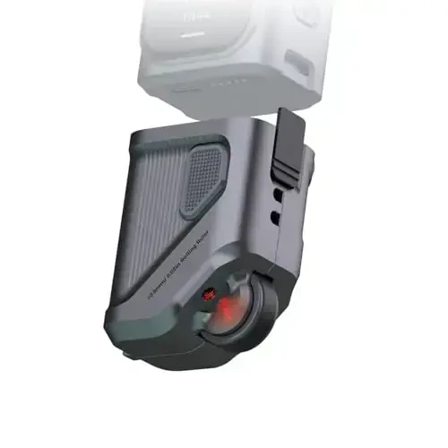 HOZO M-Cube Lazer o'lchov vositasi adapteri 05 shkala roligi, lazerli elektron raqamli lenta o'lchovi, cheksiz sozlanadigan shkalalar va ±1/32 dyuym aniqlik, 93 o'rnatilgan AQSh imperial, metrik shkalalar - 1