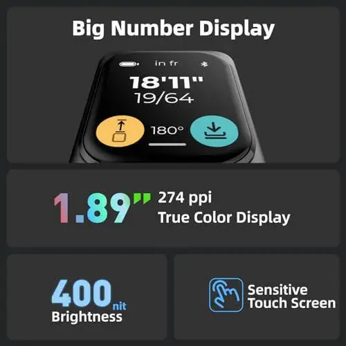 HOZO M-Cube Laser Measuring Tool,164ft/50m,±1/16 inch Accuracy,Rechargeable Modular Laser Measurement Tool for Area,Volume,Pythagorean,Big Number LCD Display | Bluetooth App,Small Laser Tape Measure - 7