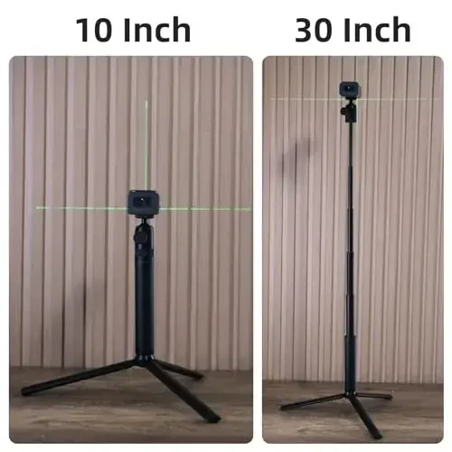 HOZO M-Cube Pro Laser Measuring Tool Combo: 4 Modules Build to Adapt, M-Tripod & M-Protection Case, Rechargeable Modular Laser Distance Meter with Bilateral Laser, Digital Scale Roller | Bluetooth App - 5