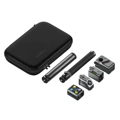 HOZO M-Cube Pro Laser Measuring Tool Combo: 4 Modules Build to Adapt, M-Tripod & M-Protection Case, Rechargeable Modular Laser Distance Meter with Bilateral Laser, Digital Scale Roller | Bluetooth App - HOZO