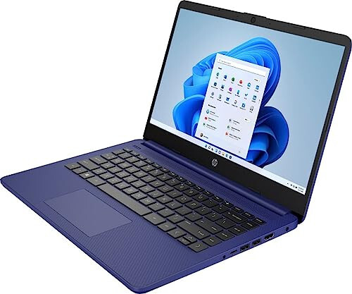 HP 14 Dizüstü Bilgisayar, Intel Celeron N4120, 8 GB RAM, 64GB eMMC Depolama, 14 inç Micro-Edge HD Ekran, Windows 11 Home S, İnce ve Taşınabilir, Bir Yıl Microsoft 365 - 7