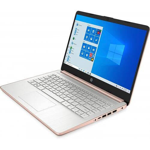 HP 14 Laptop, Intel Celeron N4020, 4 GB RAM, 64 GB Storage, 14-inch Micro-edge HD Display, Windows 11 Home, Thin & Portable, 4K Graphics, One Year of Microsoft 365 (14-dq0030nr, Pale Rose Gold) - 7