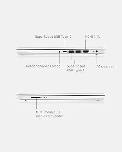 HP 14 Noutbuk, Intel Celeron N4020, 4 GB RAM, 64 GB Xotira, 14 dyuymli Mikro Qirralı HD Displey, Windows 11 Home, Yupqa va Ko'chma, 4K Grafika, Bir Yil Microsoft 365 (14-dq0040nr, Qor Parchalari Oq) - 5