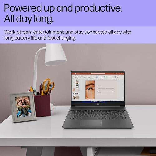 HP 15.6 FHD Eng yangi flagman biznes noutbuki, Intel 4 yadroli i3-1215U 4.4 Gts gacha (i5-1155G7 ni yengib ketgan), 16 Gb RAM, 1 Tb NVMe SSD, tez zaryadlash, raqamli klaviatura, Bluetooth, Wi-Fi, HDMI, Windows 11, GM aksessuari bilan, kulrang - 4