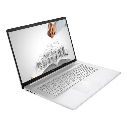 HP 17 Business Laptop, 17.3” HD+ Display, 11th Gen Intel Core i3-1125G4 Processor, 32GB RAM, 1TB SSD, Wi-Fi, HDMI, Webcam, Windows 11 Pro, Silver - 4