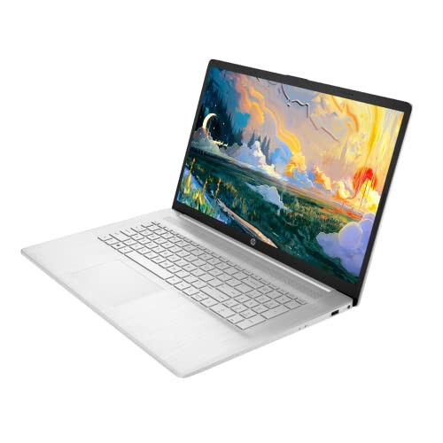HP 17 Laptop, 17.3” HD+ Display, 11th Gen Intel Core i3-1125G4 Processor, 8GB RAM, 256GB SSD, Wi-Fi, HDMI, Webcam, Windows 11 Home, Silver - MODAZONE (1)