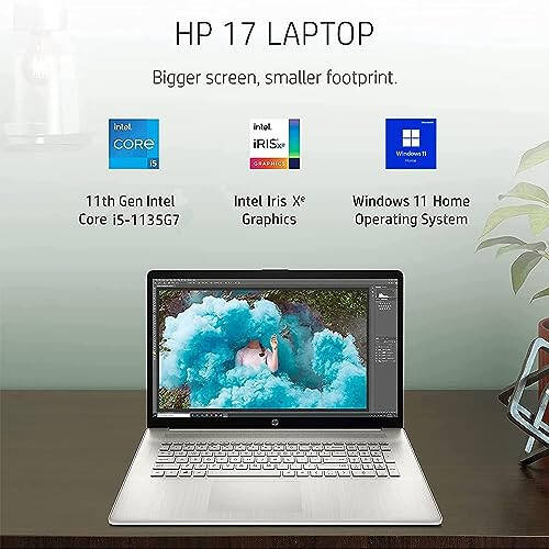 HP 2022 En Yeni 17 İnç Dizüstü Bilgisayar, 17.3