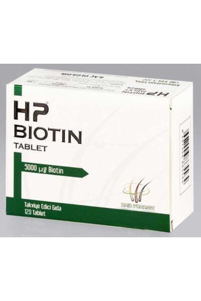 Hp Biotin 5 Mg 120 Tablets - 2