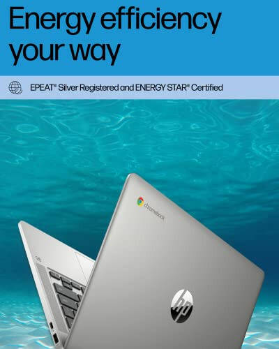 HP Chromebook 14 Noutbuk, Intel Celeron N4120, 4 GB RAM, 64 GB eMMC, 14