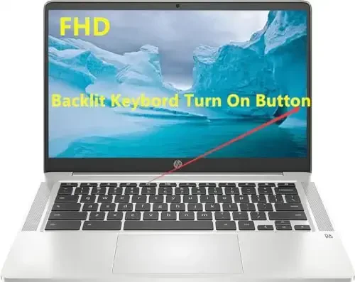 HP Chromebook Laptop • 14 dyuymli displey • Intel Celeron N4120 protsessori • 8GB RAM • 128GB eMMC • Intel UHD Graphics 600 • WiFi • Bluetooth • Orqa yoritgichli klaviatura • Chrome OS • Zamonaviy kulrang (Yangilangan) - 4