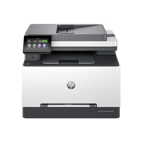 HP Color Laserjet Pro MFP 3301fdw Kablosuz Çok İşlevli Renkli Lazer Yazıcı, Ofis Yazıcısı, Tarayıcı, Fotokopi, Faks, ADF, Çift Taraflı Baskı, Ofis İçin En Uygun (499Q5F) - 2