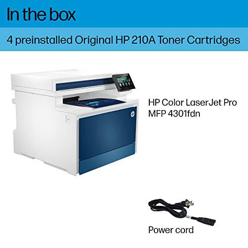 HP Color LaserJet Pro MFP 4301fdn Printer - 9