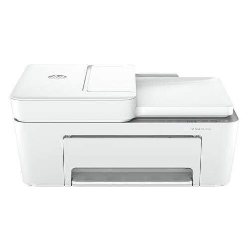 HP DeskJet 4255e Simsiz Ko‘p Funktsiyali Rangli Siyohli Printer, Skaner, Nusxa Ko‘chiruvchi, Uy Uchun Eng Yaxshi, 3 Oylik Siyohli Kartidjlar Kiritilgan (588S6A) - 2