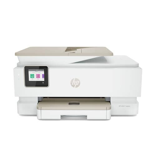 HP ENVY Inspire 7955e Wireless Color Inkjet Printer, Print, scan, copy, Easy setup, Mobile printing, Best-for home, Instant Ink with HP+,White - 1