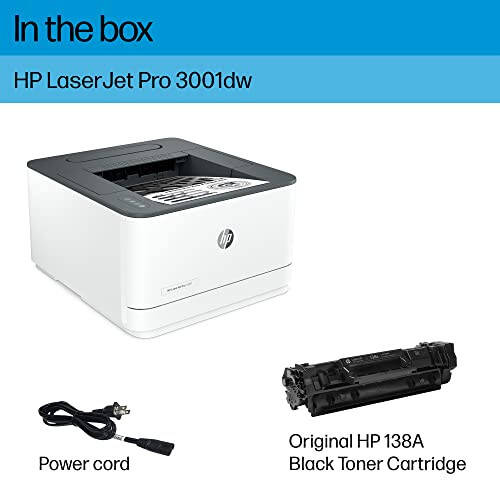 HP LaserJet Pro 3001dw Беспроводной черно-белый принтер, Лучший для офиса (3G65OF) - 5