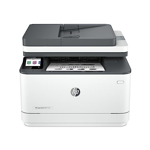 HP LaserJet Pro MFP 3101fdw Беспроводной черно-белый многофункциональный лазерный принтер, сканер, копир, факс, лучший для офиса (3G628F) - 1